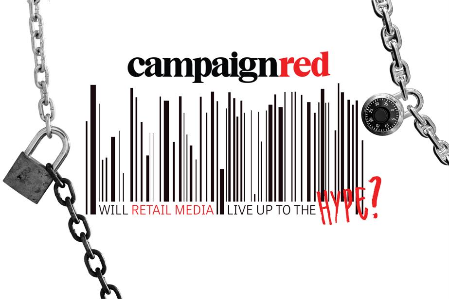Logo for Campaign Red report: "Will retail media live up to the hype?