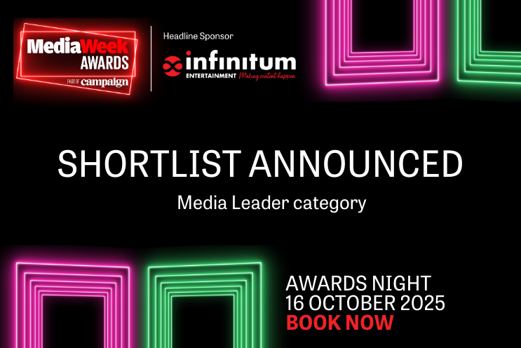 Media Week Awards: this year's ceremony will take place on 16 October